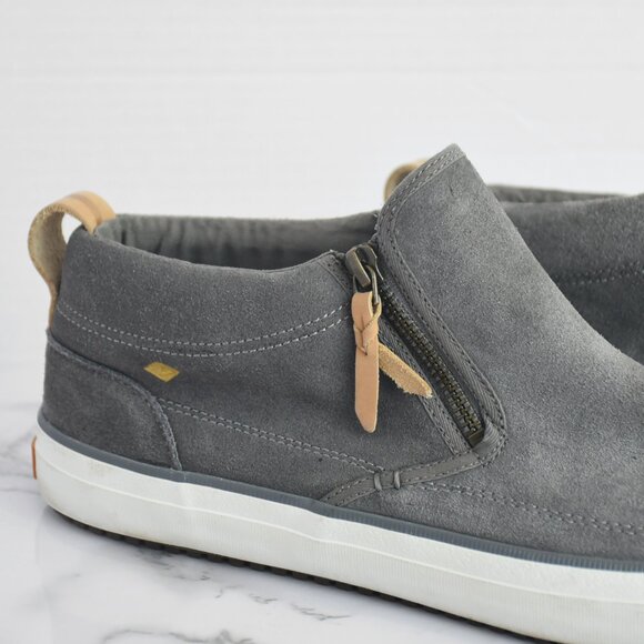 Sperry Top Sider Crest Lug Suede Chukka Sneaker Gray Size 12 - Picture 4 of 7